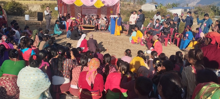 Child Marriage Free Ward Declaration, Budhiganaga MC-5, Bajura