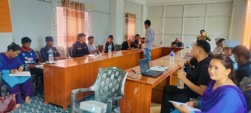 Treveni Municipality, Bajura CRC Policy Drafting Me