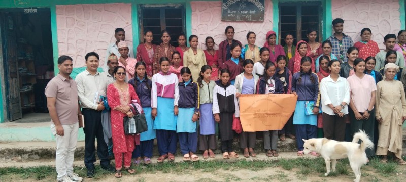 A three-day training and awareness program on child marriage