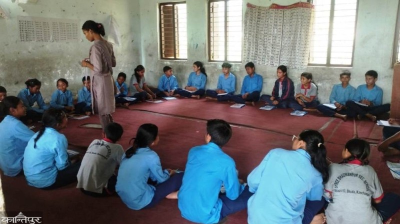 हिंसा र दुर्व्यसनविरुद्ध आत्मबल बढाउँदै किशोरकिशोरी