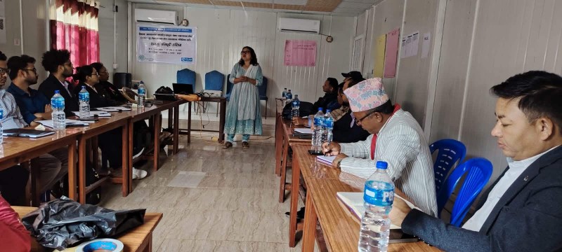 सेवा प्रवाह प्रभावकारी बनाउन ओसीएमसीका कर्मचारीलाई क्षमता अभिवृद्धि तालिम